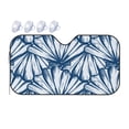 thumbnail image 1 of Bingfone Blue Shells Car Windshield Sunshade,Sun Foldable Sun Shield Sun Visor for Car - Medium, 1 of 9