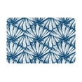 thumbnail image 1 of Bingfone Blue Shells Door Mat 16"X24" Front Entrance Non-Slip Low Profile Washable For Entryway, 1 of 7