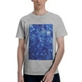 thumbnail image 1 of Bingfone Blurred Star Snow Christmas Men'S Loose Fit Short-Sleeve Pocket T-Shirt, 1 of 7