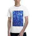 thumbnail image 1 of Bingfone Blurred Star Snow Christmas Men'S Loose Fit Short-Sleeve Pocket T-Shirt, 1 of 7