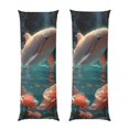 Bingfone Body Pillow Cover Long Pillow Case with Zipper Decorative