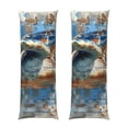 thumbnail image 1 of Bingfone Body Pillow Cover Long Pillow Case with Zipper Decorative Bedding Pillowcase 20"x54" Soft Cushion Pillow Case for Bedroom (without pillow core) -Abstract Sea Turtle, 1 of 6