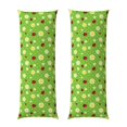 thumbnail image 1 of Bingfone Body Pillow Cover Long Pillow Case with Zipper Decorative Bedding Pillowcase 20"x54" Soft Cushion Pillow Case for Bedroom (without pillow core) -Daisies And Ladybugs, 1 of 6