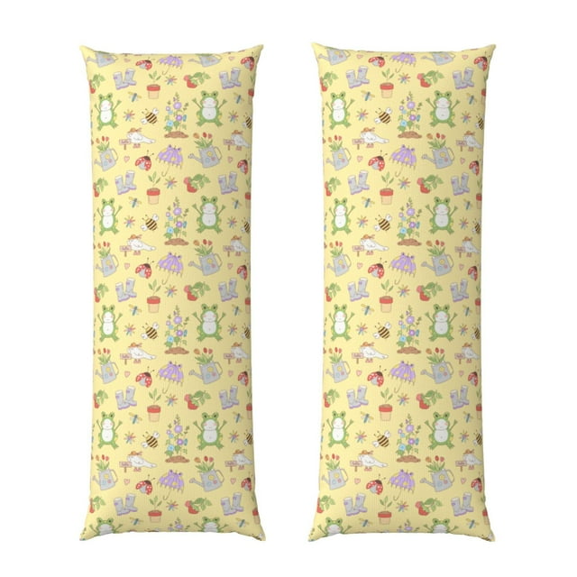 Bingfone Body Pillow Cover Long Pillow Case with Zipper Decorative