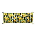 thumbnail image 1 of Bingfone Body Pillow Cover Long Pillow Case With Zipper Decorative Bedding Pillowcase 20"X54" Soft Cushion Pillow Case For Bedroom-Orange And Lemon, 1 of 8