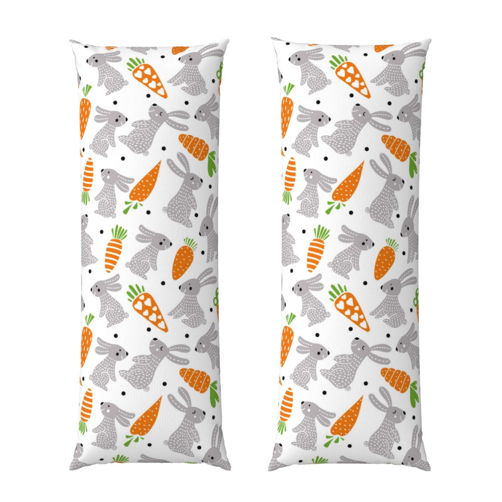 Bingfone Body Pillow Cover Long Pillow Case with Zipper Decorative