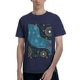thumbnail image 1 of Bingfone Bohemian Turtle Men'S Loose Fit Short-Sleeve Pocket T-Shirt, 1 of 7