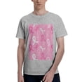 thumbnail image 1 of Bingfone Breast Cancer Awareness (3) Men'S Loose Fit Short-Sleeve Pocket T-Shirt, 1 of 7