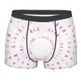 thumbnail image 1 of Bingfone Breast Cancer Awareness (4) Men'S Underwear - Casual Stretch Boxer Briefs-Medium, 1 of 9