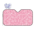 thumbnail image 1 of Bingfone Breast Cancer Awareness Car Windshield Sun Shade Protector Keep Your Vehicle Cool Sun Shield Visor Cover Foldable For Car Truck Suv-Medium, 1 of 9