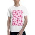 thumbnail image 1 of Bingfone Breast Cancer Ribbons Awareness Men'S Loose Fit Short-Sleeve Pocket T-Shirt, 1 of 7