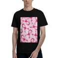 thumbnail image 1 of Bingfone Breast Cancer Ribbons Awareness Men'S Loose Fit Short-Sleeve Pocket T-Shirt, 1 of 7