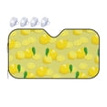 thumbnail image 1 of Bingfone Bright Lemons Car Windshield Sun Shade Protector Keep Your Vehicle Cool Sun Shield Visor Cover Foldable For Car Truck Suv-Medium, 1 of 8