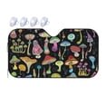 thumbnail image 1 of Bingfone Bright Mushrooms Car Windshield Sunshade,Sun Foldable Sun Shield Sun Visor For Car - Medium, 1 of 8