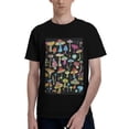 thumbnail image 1 of Bingfone Bright Mushrooms Men'S Loose Fit Short-Sleeve Pocket T-Shirt, 1 of 7