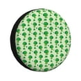 thumbnail image 1 of Bingfone Broccoli 1 Spare Tire Cover Weatherproof Universal Wheel Protectors for RV Camper Travel Trailer SUV Truck-14 inch, 1 of 8