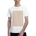 thumbnail image 1 of Bingfone Brown Gingham Men'S Loose Fit Short-Sleeve Pocket T-Shirt, 1 of 7