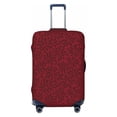 thumbnail image 1 of Bingfone Burgundy Floral Luggage Cover Washable Suitcase Cover Protector Anti-scratch Suitcase cover Fits 18-32 Inch Luggage (No luggage included), 1 of 8