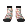 thumbnail image 1 of Bingfone Butterflies And Roses Design Patterned Men'S Women'S Casual Cotton Socks, 1 of 9