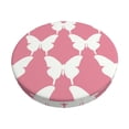 thumbnail image 1 of Bingfone Butterfly 2 Padded Round Bar Stool Cover Cushion with Elastic Fabric Round Chair Seat - Butterfly 2, 1 of 7