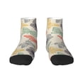 thumbnail image 1 of Bingfone Butterfly Design Patterned Men'S Women'S Casual Cotton Socks, 1 of 9