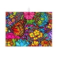 thumbnail image 1 of Bingfone Butterfly Garden ,18" x 24"Dish Drying Mat for Kitchen Counter,Ultra Absorbent Microfiber, 1 of 7
