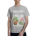 thumbnail image 1 of Bingfone Cactus Gnome Men'S Loose Fit Short-Sleeve Pocket T-Shirt, 1 of 7