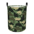 thumbnail image 1 of Bingfone Camouflage Shark Waterproof Foldable Laundry Hamper Bucket With Handles For Storage Bin,Clothes Hamper (Medium), 1 of 8