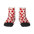 thumbnail image 1 of Bingfone Canada Design Patterned Men'S Women'S Casual Cotton Socks, 1 of 9