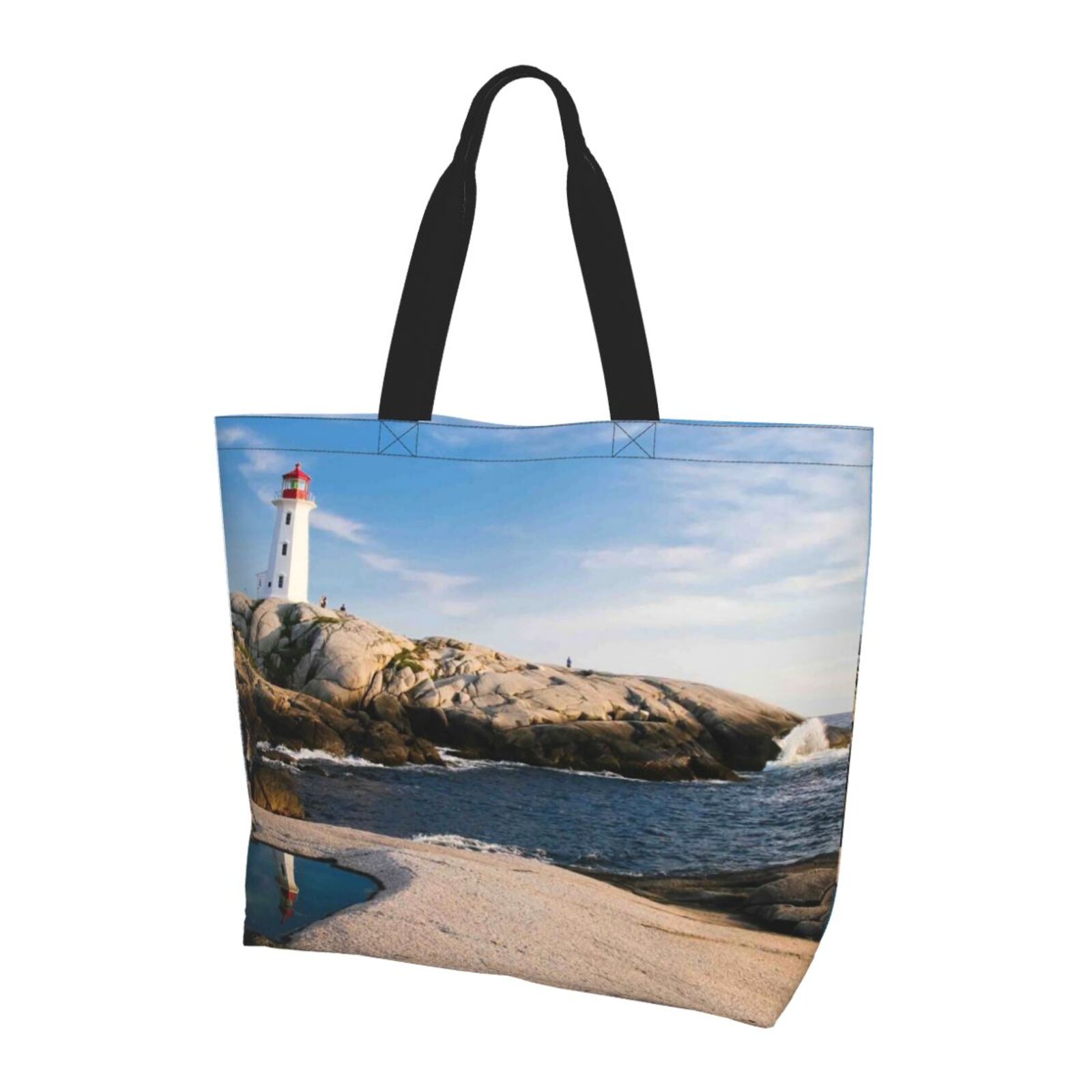 Bingfone Canvas Tote Bag for Women with Inner Pocket Aesthetic Cute ...