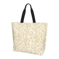 thumbnail image 1 of Bingfone Canvas Tote Bag for Women with Inner Pocket Aesthetic Cute Shopping Tote Bags Reusable Grocery Bags- Plant, 1 of 8
