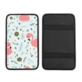 thumbnail image 1 of Bingfone Car Four-Season Universal Armrest Box Mat,Car Armrest Seat Cover Center Console Mat-Cute Flamingo, 1 of 1
