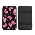 thumbnail image 1 of Bingfone Car Four-Season Universal Armrest Box Mat,Car Armrest Seat Cover Center Console Mat-Girl Butterfly, 1 of 1