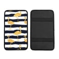 thumbnail image 1 of Bingfone Car Four-Season Universal Armrest Box Mat,Car Armrest Seat Cover Center Console Mat-Gold Flamingo, 1 of 1