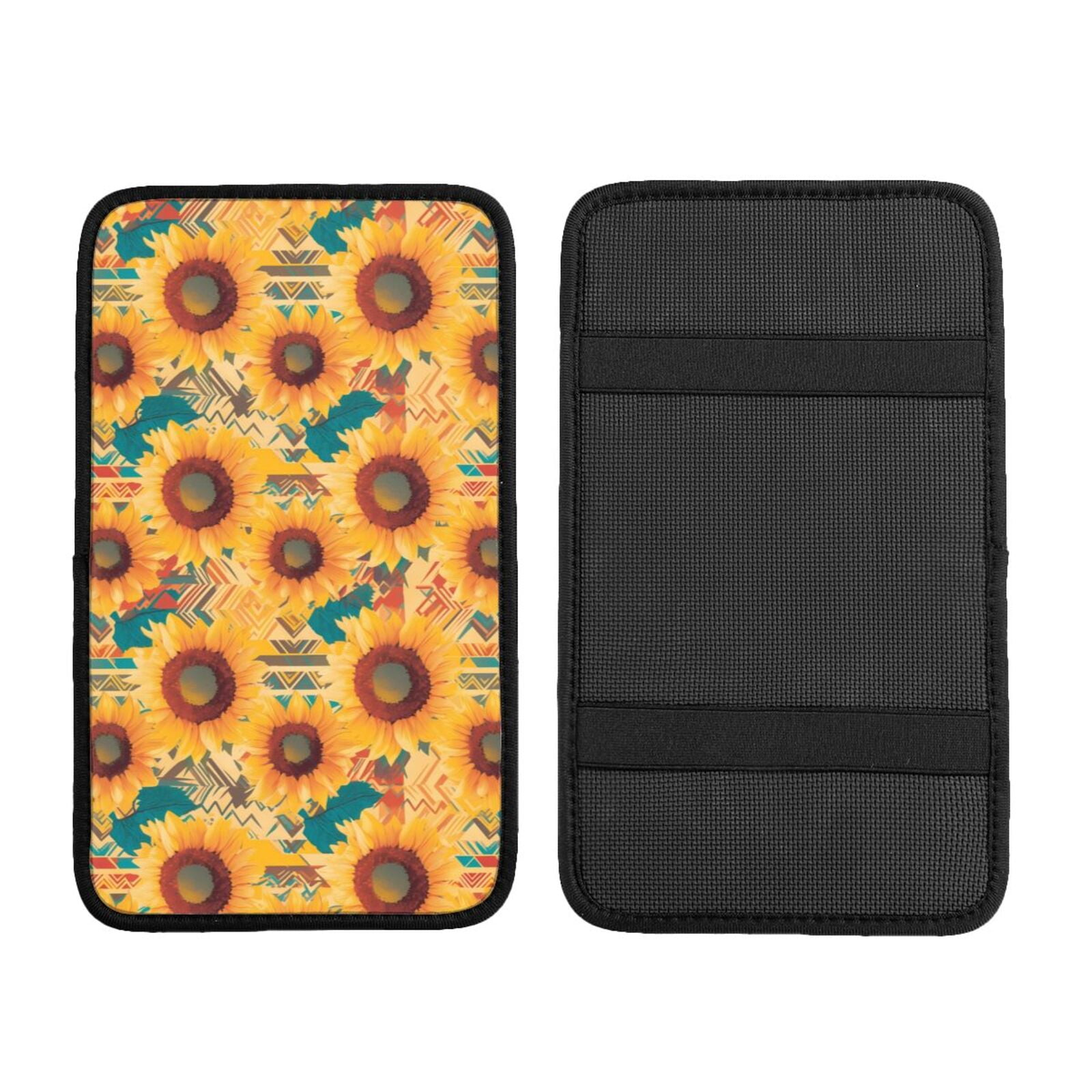 Bingfone Car FourSeason Universal Armrest Box Mat,Car Armrest Seat