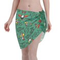 thumbnail image 1 of Bingfone Cartoon Air Transportation Women's Sarong Swimsuit Cover Ups Bathing Suit Coverups Chiffon Beach Wrap Skirts, 1 of 7