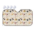 thumbnail image 1 of Bingfone Cartoon Chickens Car Windshield Sunshade,Sun Foldable Sun Shield Sun Visor for Car - Small, 1 of 9