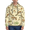thumbnail image 1 of Bingfone Cartoon Dinosaurs Men'S Drawstring Hoodie Long Sleeve Pocket Sweatshirts-Xx-Large, 1 of 9