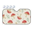 thumbnail image 1 of Bingfone Cartoon Flat Mushrooms Car Windshield Sunshade,Sun Foldable Sun Shield Sun Visor for Car - Small, 1 of 9