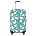 thumbnail image 1 of Bingfone Cartoon Funny Goose Luggage Cover Washable Suitcase Cover Protector Anti-scratch Suitcase cover Fits 18-32 Inch Luggage, 1 of 8