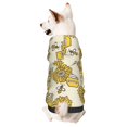 thumbnail image 1 of Bingfone Cartoon Honey Pot Bee Sunflower Dog Clothes Hoodie, Pet Winter Coat,Puppy Sweatshirts For Small Dogs Boy Girl,Suitable For All Breeds-Medium, 1 of 9