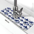 thumbnail image 1 of Bingfone Cartoon Iceberg Polar Bear Print Splash Guard for Sink Faucet,Super Absorbent Fast Drying Mat Sink-Splash Guard Behind Faucet Drip Catcher for Kitchen,Sink Mat,Dish Drying Mat, 1 of 8