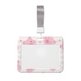 thumbnail image 1 of Bingfone Cartoon Pig Card Badge Holder,For Girls Girly Women 4 X 3 Inch Nurses School Identity Cruise Travel Name Tags Cover Protector Case, 1 of 7