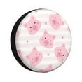 thumbnail image 1 of Bingfone Cartoon Pig Spare Tire Cover Weatherproof Universal Wheel Protectors For Rv Camper Travel Trailer Suv Truck 14 Inch, 1 of 9
