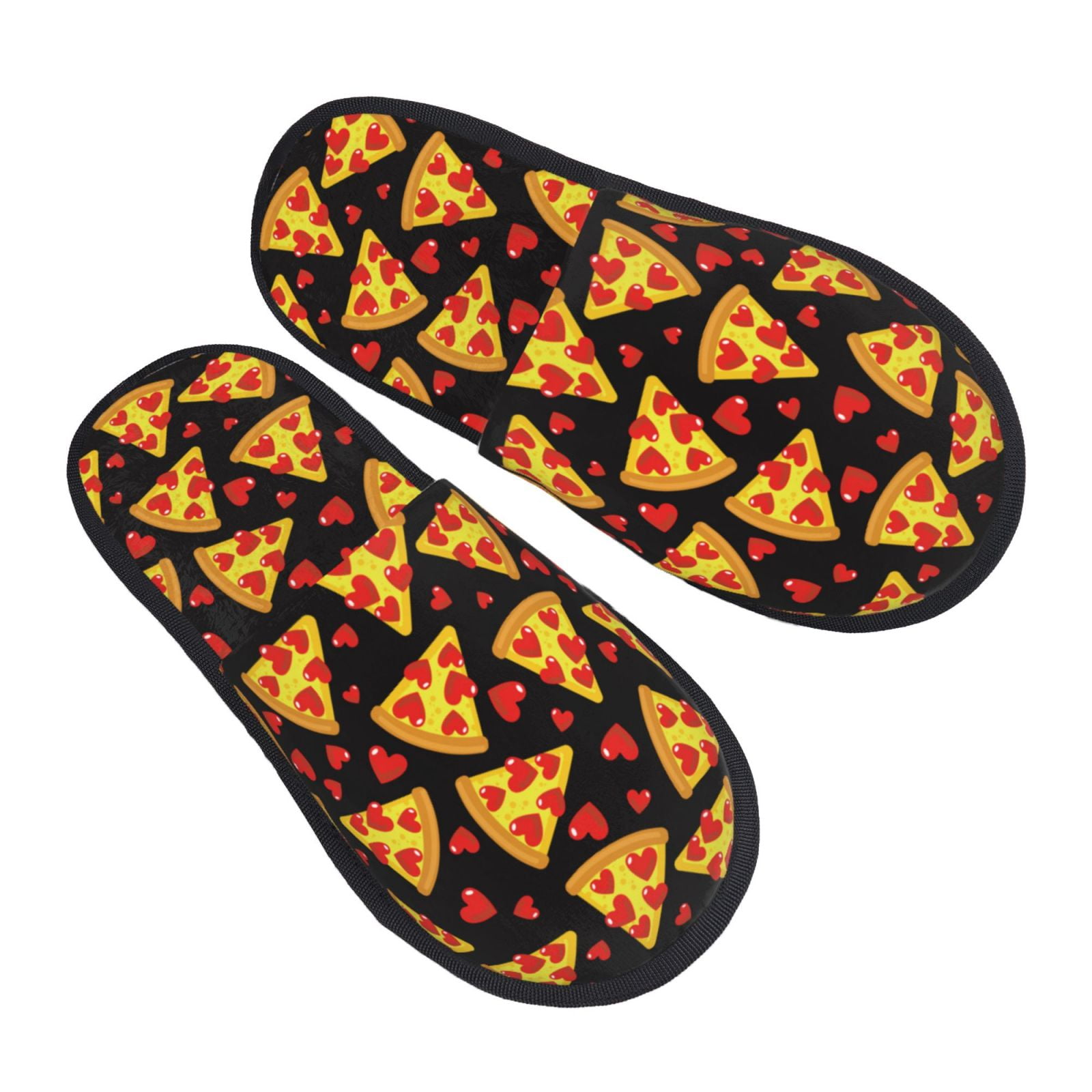 Mens Slippers Pizza House Slippers Chochili Men Pizza Slices Open
