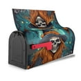 thumbnail image 1 of Bingfone Cartoon Pumpkin Skull Magnetic Mailbox Cover Standard Size for Garden Yard Outdoor Decorations-25.5x21 in, 1 of 7