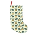 thumbnail image 1 of Bingfone Cartoon Turtles Print Personalized Christmas Stocking - Snowman Design Large 18 inch,Family Holiday Season Decor, 1 of 8