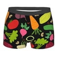 thumbnail image 1 of Bingfone Cartoon Vegetables Men'S Underwear - Casual Stretch Boxer Briefs-X-Large, 1 of 9