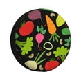 thumbnail image 1 of Bingfone Cartoon Vegetables Spare Tire Cover Weatherproof Universal Wheel Protectors For Rv Camper Travel Trailer Suv Truck 15 Inch, 1 of 9