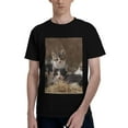 thumbnail image 1 of Bingfone Cat Family Men'S Loose Fit Short-Sleeve Pocket T-Shirt, 1 of 7